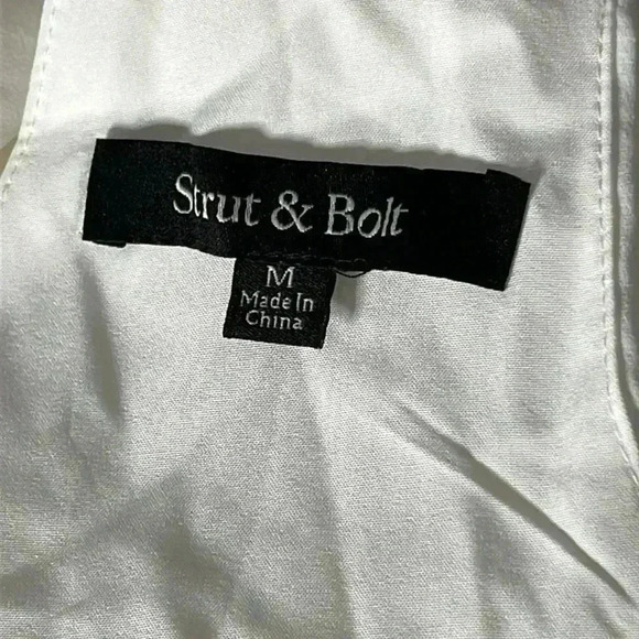 Strut & Bolt Sleeveless Tiered Ruffle Maxi Dress Size M - Picture 7 of 9